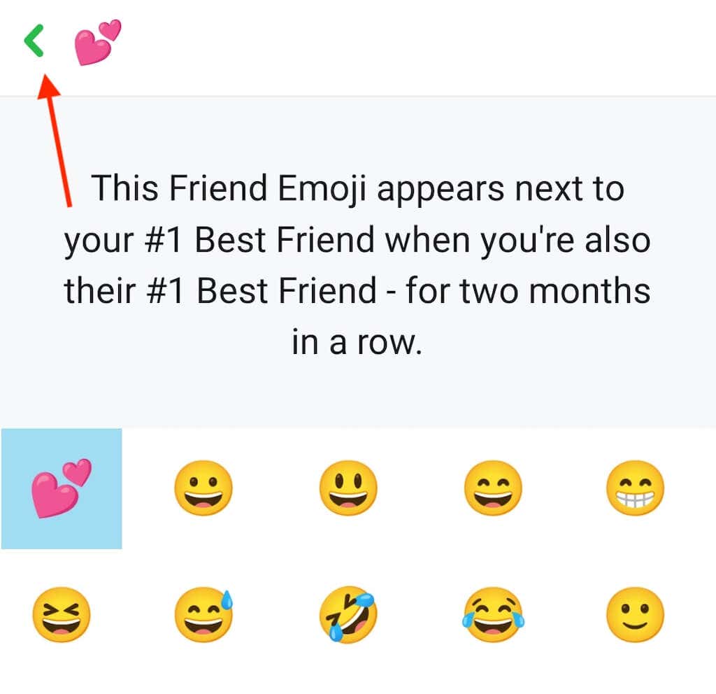 كيفية تخصيص Friend exojis على Snapchat Image 5-إرشاد التغير أو التنازل عن صديقك-emojis-on-snapchat-7 مضغوط