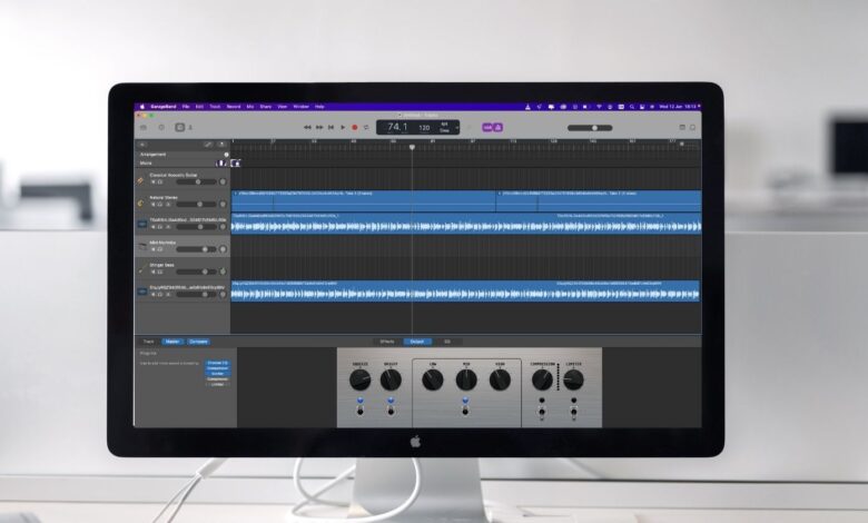 كن محترفًا في GarageBand باستخدام اختصارات لوحة مفاتيح Mac هذه