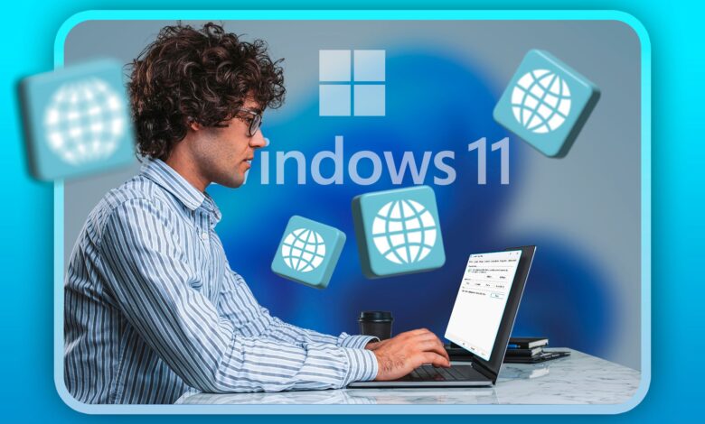 كيفية فتح خيارات الإنترنت في نظام التشغيل Windows 11