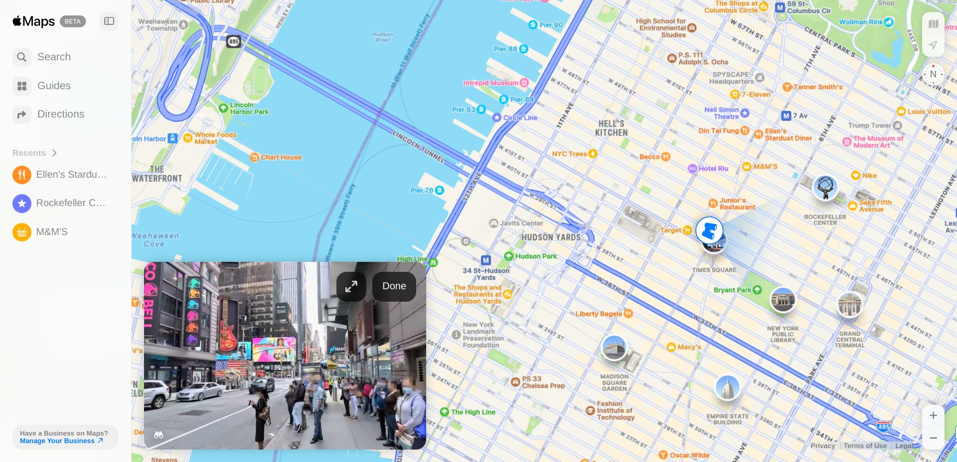 أصبح تطبيق Lookaround متاحًا الآن على خرائط Apple على الويب