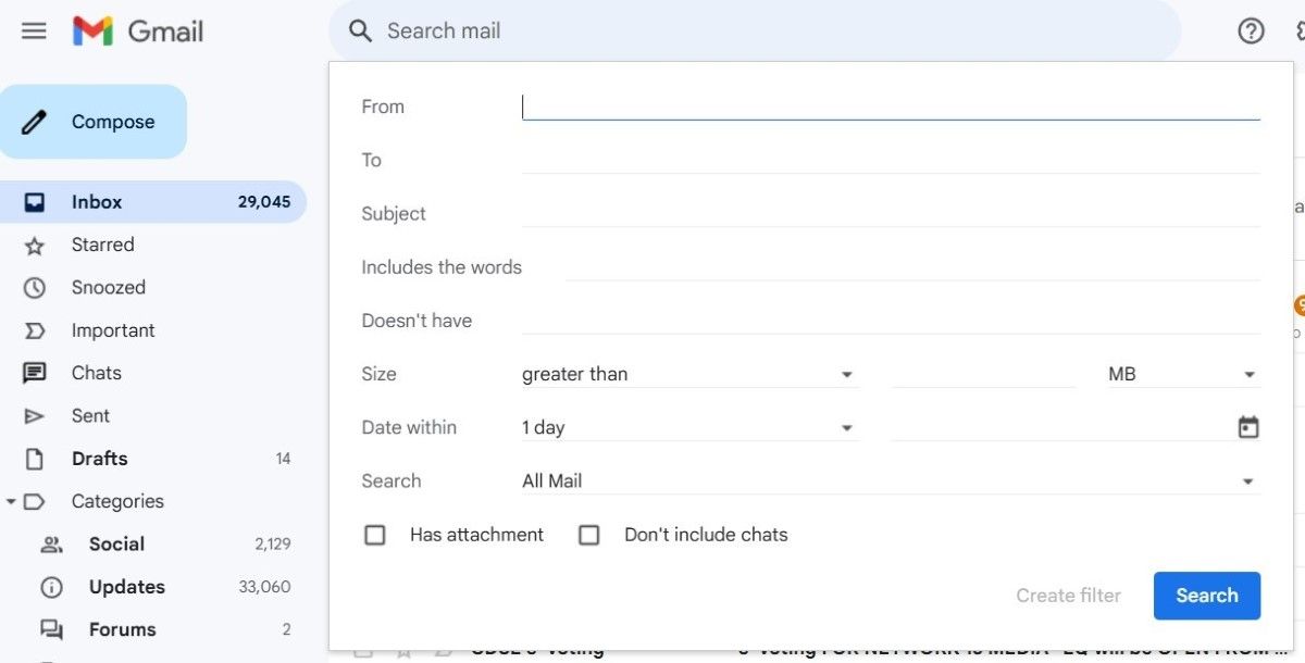 خيارات ومعايير تصفية Gmail كيفية إعداد أدوات (فلترة) تصفية البريد الوارد في Gmail وYahoo Mail وOutlook