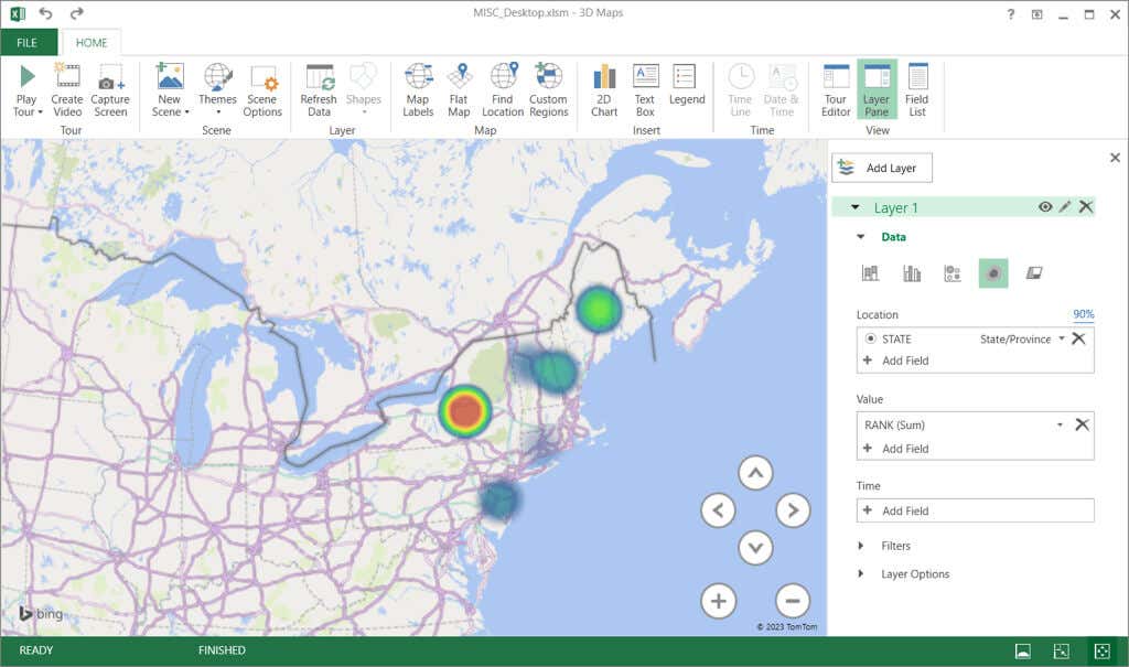 كيفية إنشاء خريطة حرارية في برنامج Excel صورة 27