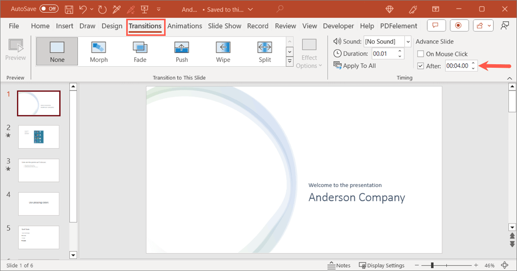 كيفية تكرار صورة عرض تقديمي لـ PowerPoint 2