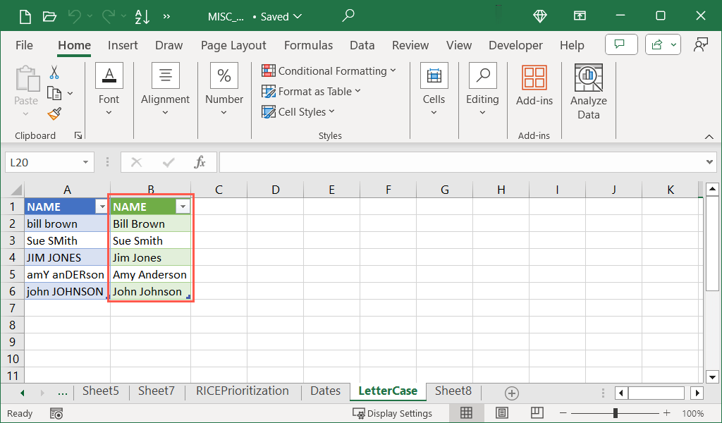 كيفية استخدام Power Query في Microsoft Excel لتحرير الصورة النصية 7