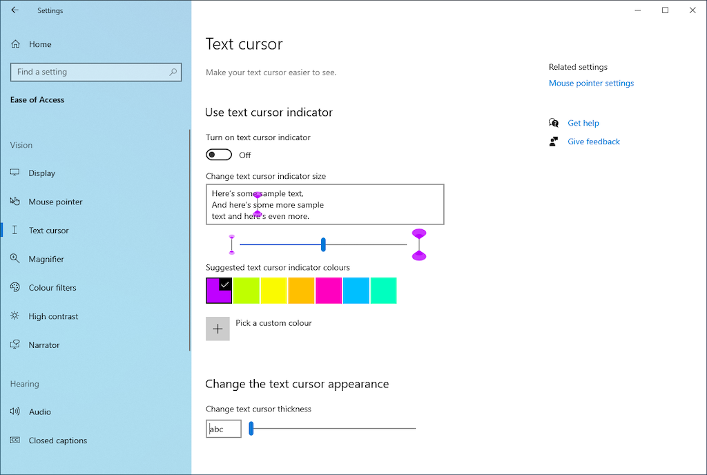 دليل كامل لإعدادات الماوس في نظام التشغيل Windows 10 image 4