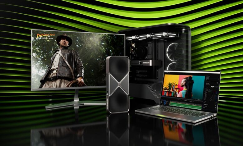 Nvidia تكشف عن بطاقات GeForce RTX 5000 وميزة DLSS 4 الرائعة!