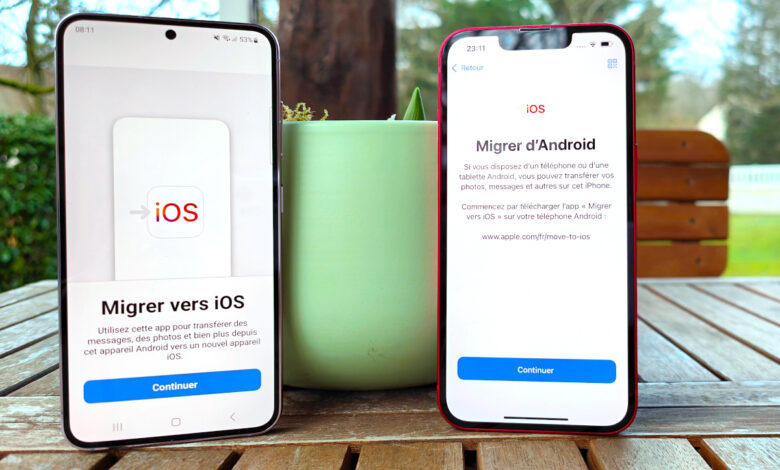 iPhone: كيفية نقل البيانات من هاتفك الذكي الذي يعمل بنظام Android إلى نظام iOS