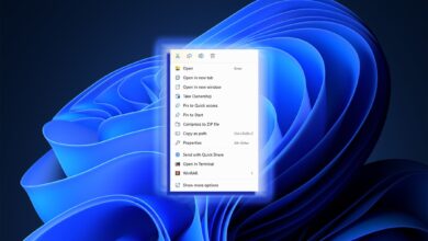 قائمة سياق النقر بزر الماوس الأيمن في نظام التشغيل Windows 11 سيئة: إليك كيفية استعادة القائمة الكلاسيكية
