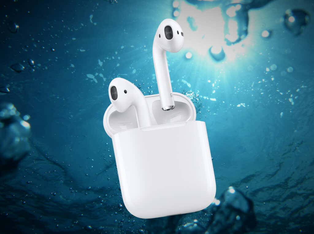 كيفية تجفيف airpods التي أسقطتها في صورة الماء 1