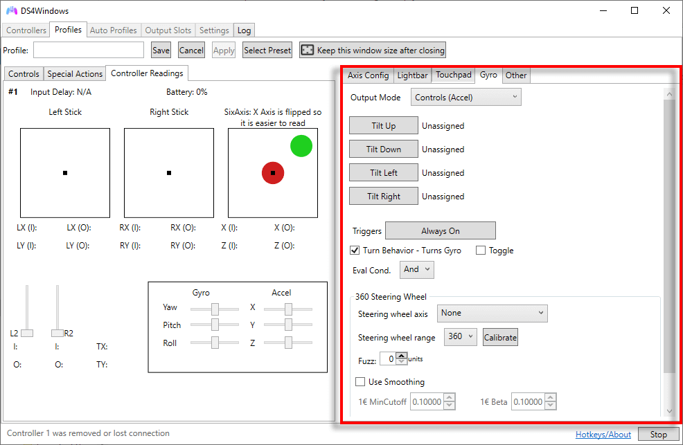 كيفية استخدام DS4Windows لتخصيص وحدات التحكم في اللعبة في Windows Image 14