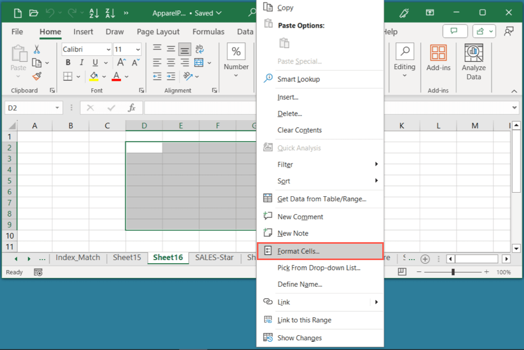 كيفية إضافة وتخصيص الحدود في Microsoft Excel Image 8