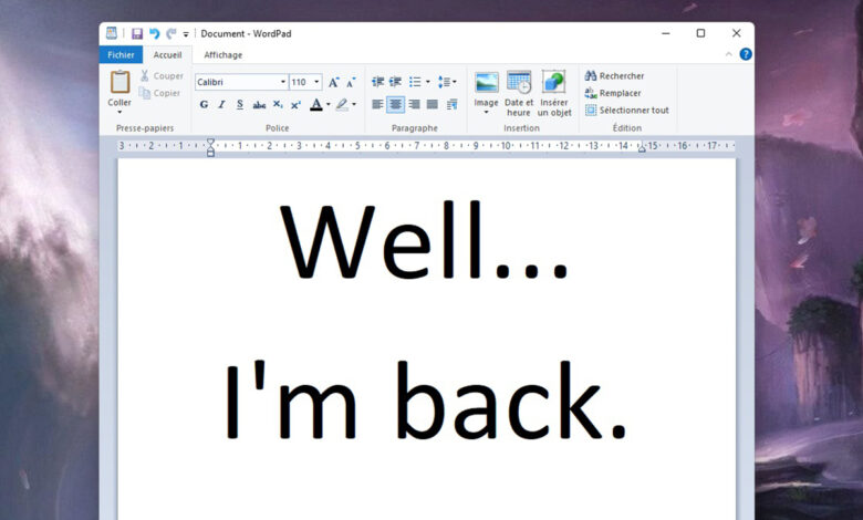 كيفية إعادة تثبيت WordPad على Windows 11 بعد حذفها