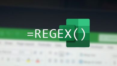 كيف أستخدم وظائف regex الخاصة بـ Excel لتشغيل لعبة البحث الخاصة بي