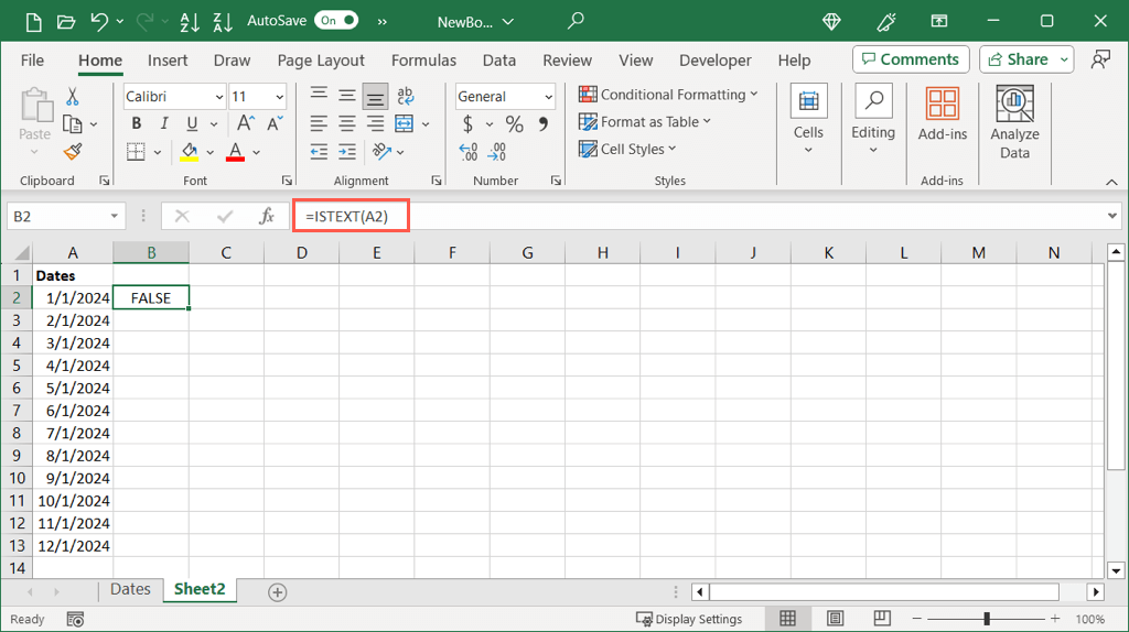 كيفية تحويل التواريخ إلى الأرقام في Microsoft Excel Image 16