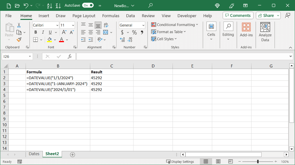 كيفية تحويل التواريخ إلى الأرقام في Microsoft Excel Image 17