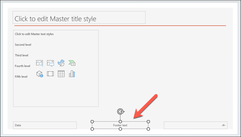 كيفية إزالة التذييل من PowerPoint Slides Image 8