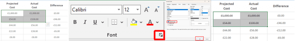 كيف تتعثر في صورة Microsoft Excel 2