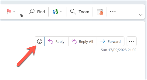 كيفية استخدام ردود الفعل في Microsoft Outlook Image 2