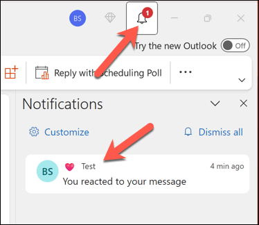 كيفية استخدام ردود الفعل في Microsoft Outlook Image 6