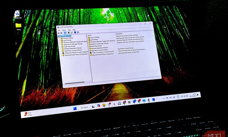 كيفية فتح سياسة الأمن المحلية في Windows 11