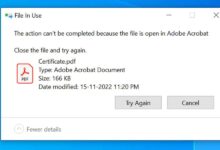 كيفية إصلاح "لا يمكن إكمال الإجراء لأن الملف مفتوح" خطأ Windows