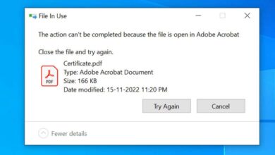 كيفية إصلاح "لا يمكن إكمال الإجراء لأن الملف مفتوح" خطأ Windows