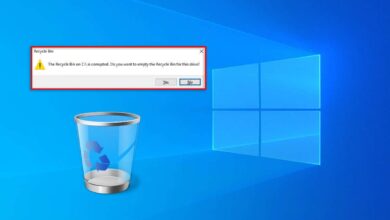 كيفية إصلاح "صندوق إعادة التدوير على C: تالفة" في Windows