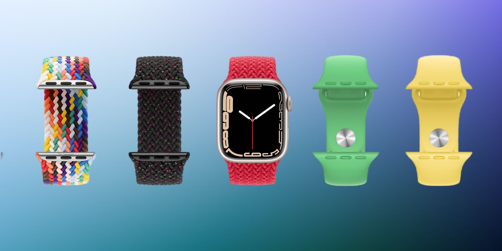 اختيار نطاقات Apple Watch