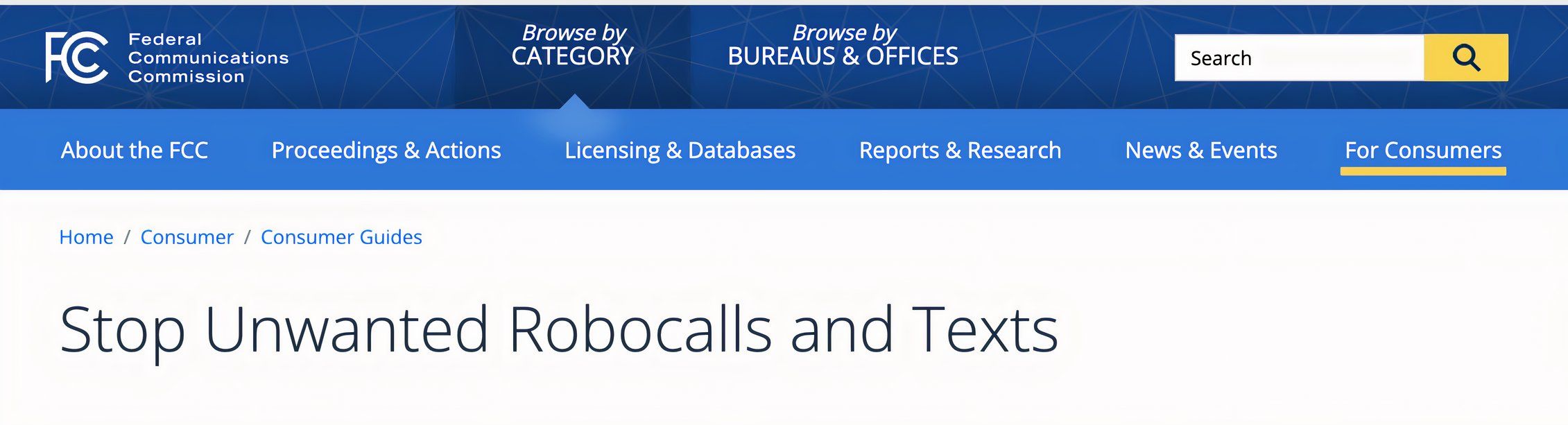 FCC كيفية إيقاف robocalls. 