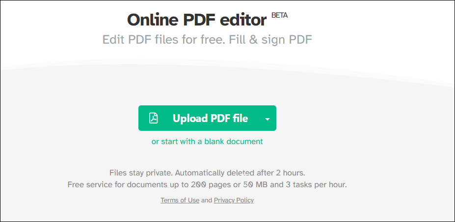 قم بتحميل خيار ملف PDF على محرر PDF عبر الإنترنت SEJDA